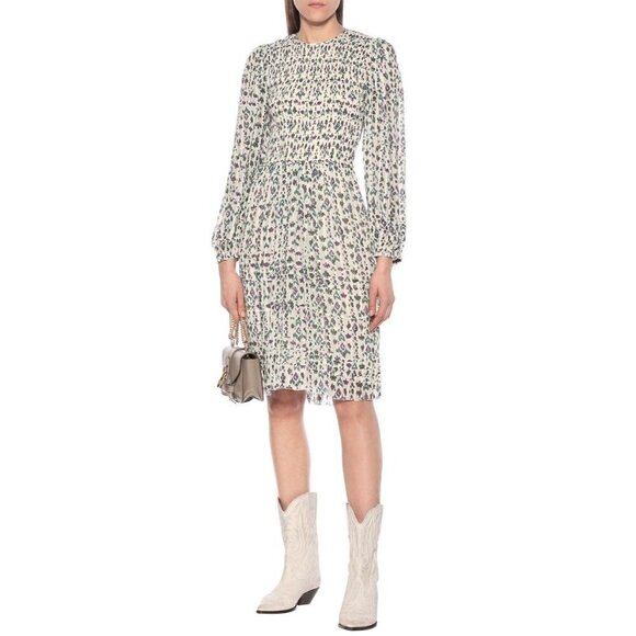 NWT ISABEL MARANT, ÉTOILE Eulie printed midi dress Size:40/US 4 MSRP $740 - Picture 1 of 14